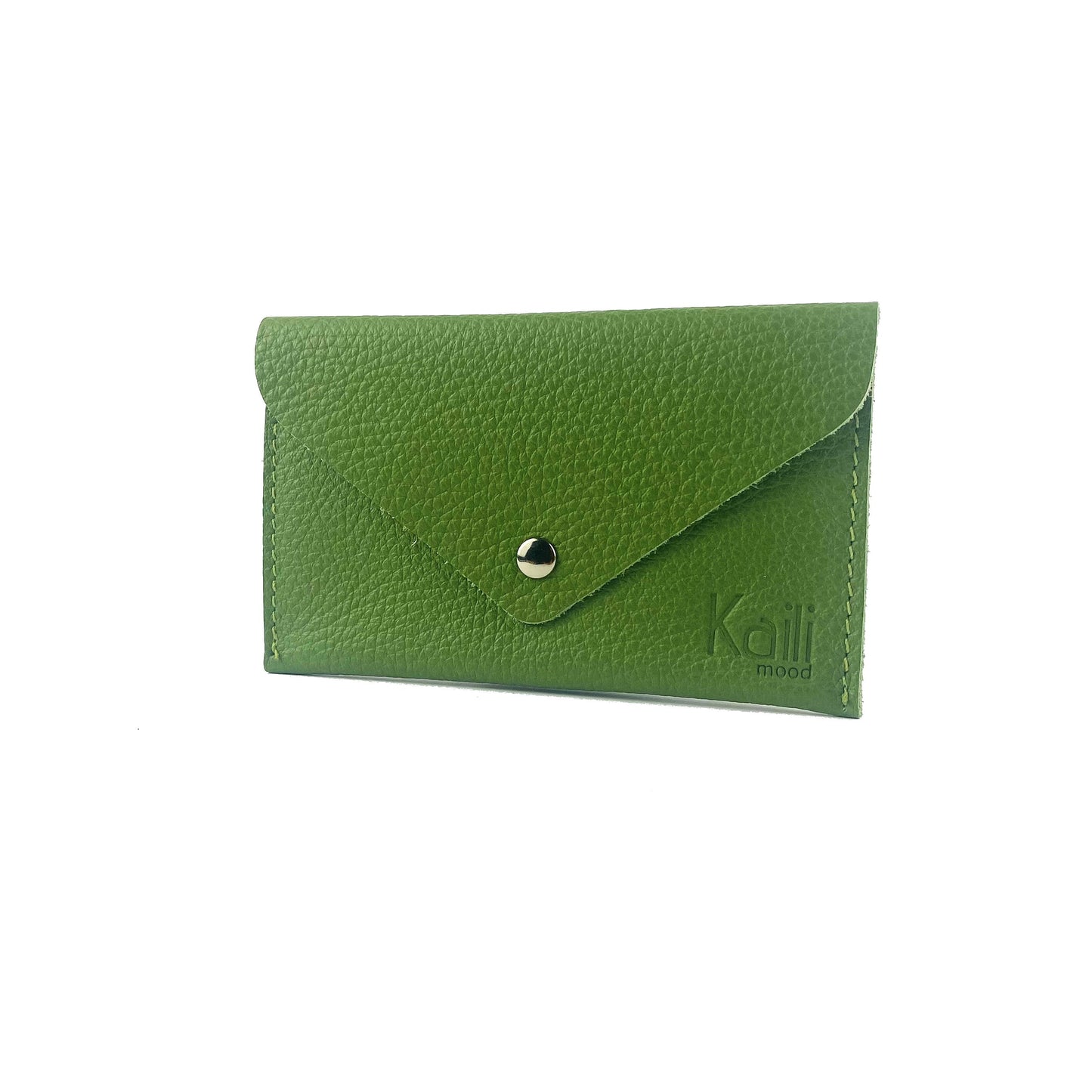 K0040EB | Made in Italy Klappentasche aus echtem Vollnarbenleder,