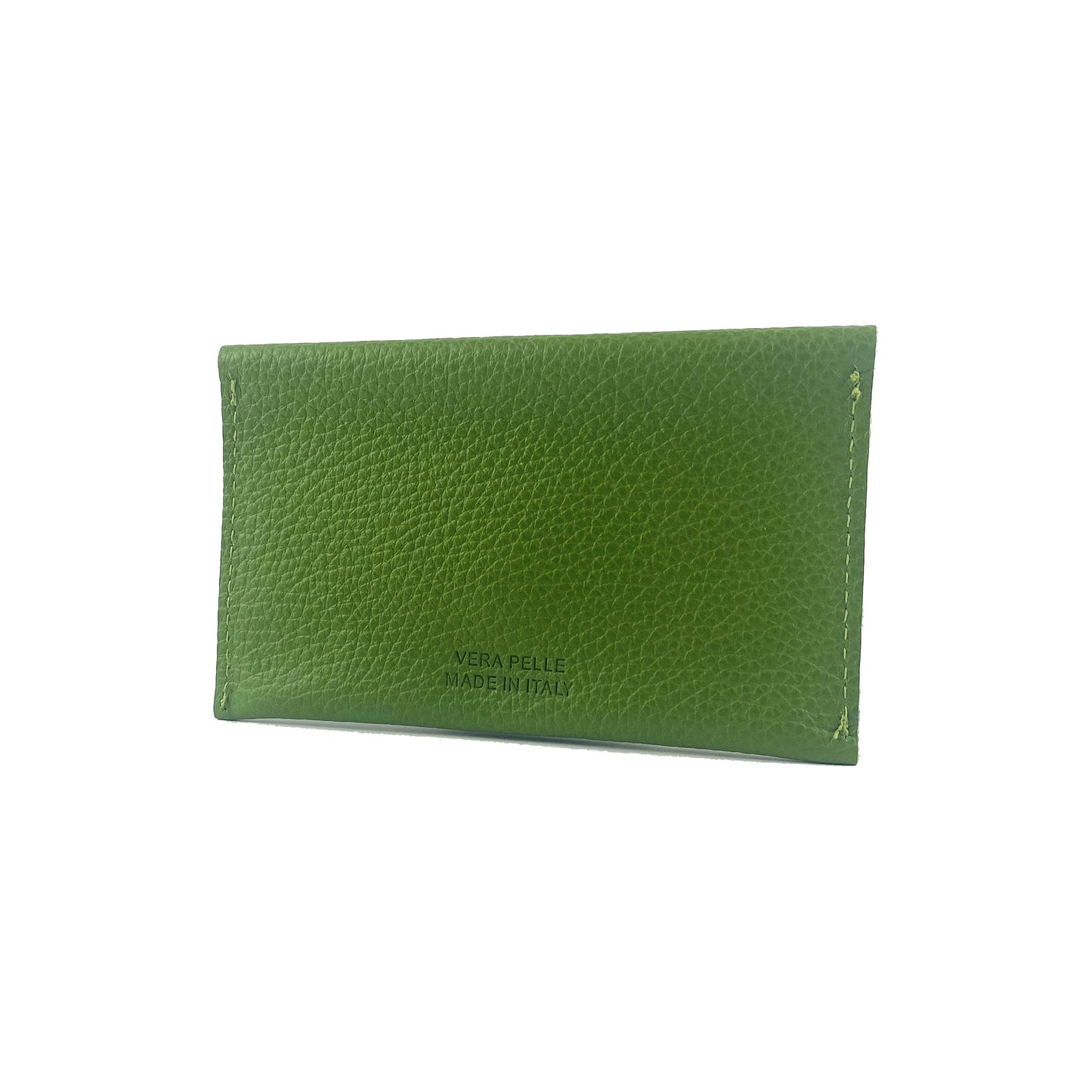 K0040EB | Made in Italy Klappentasche aus echtem Vollnarbenleder,
