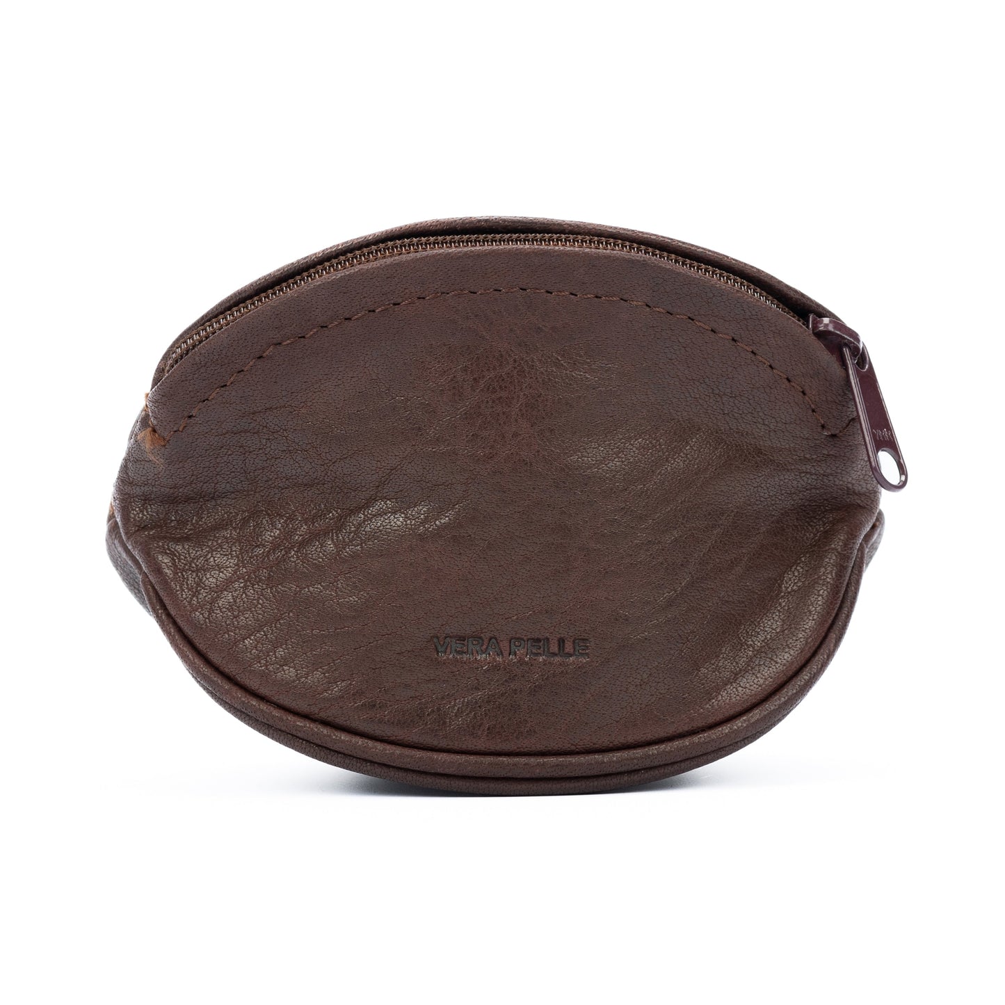 K10655BB | Mini-Clutch/Schlüsselring aus echtem Vollnarbenleder,