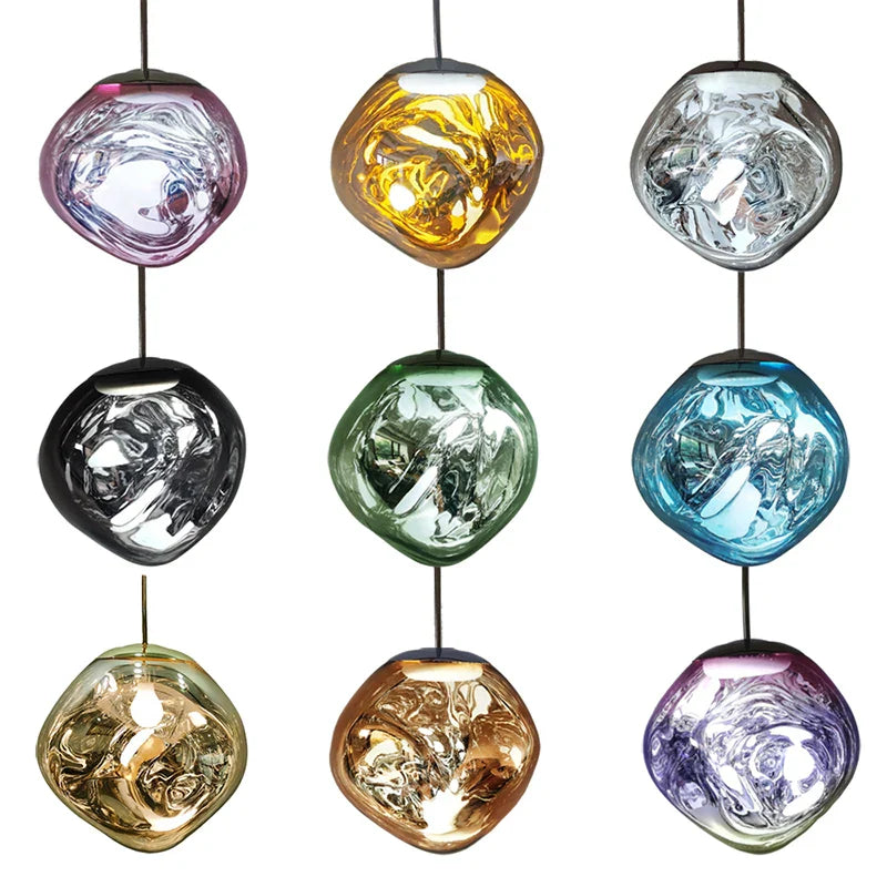 Nordische LED Lavalampe Pendelleuchten