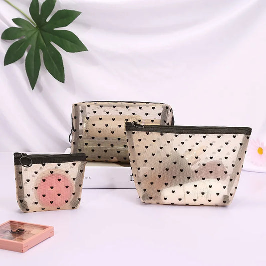 Borsa cosmetica trasparente