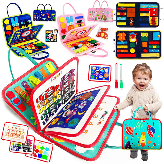 Tavola Montessori per bambini piccoli sensoriale - Apprendimento educativo prescolare