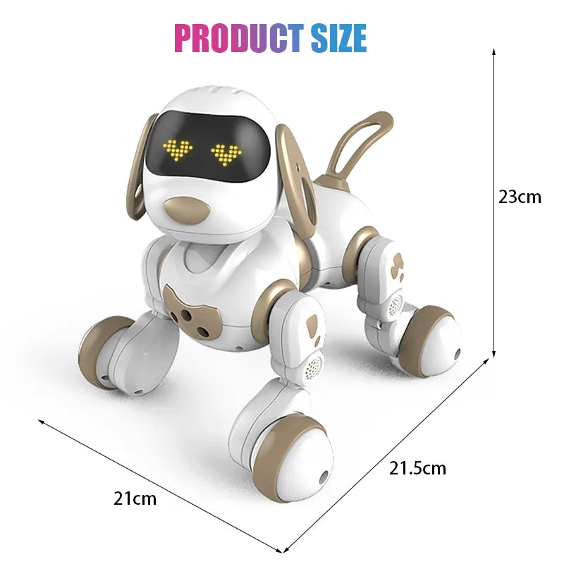 Electronic Robot Dog Stunt with Voice Command & Touch-sense