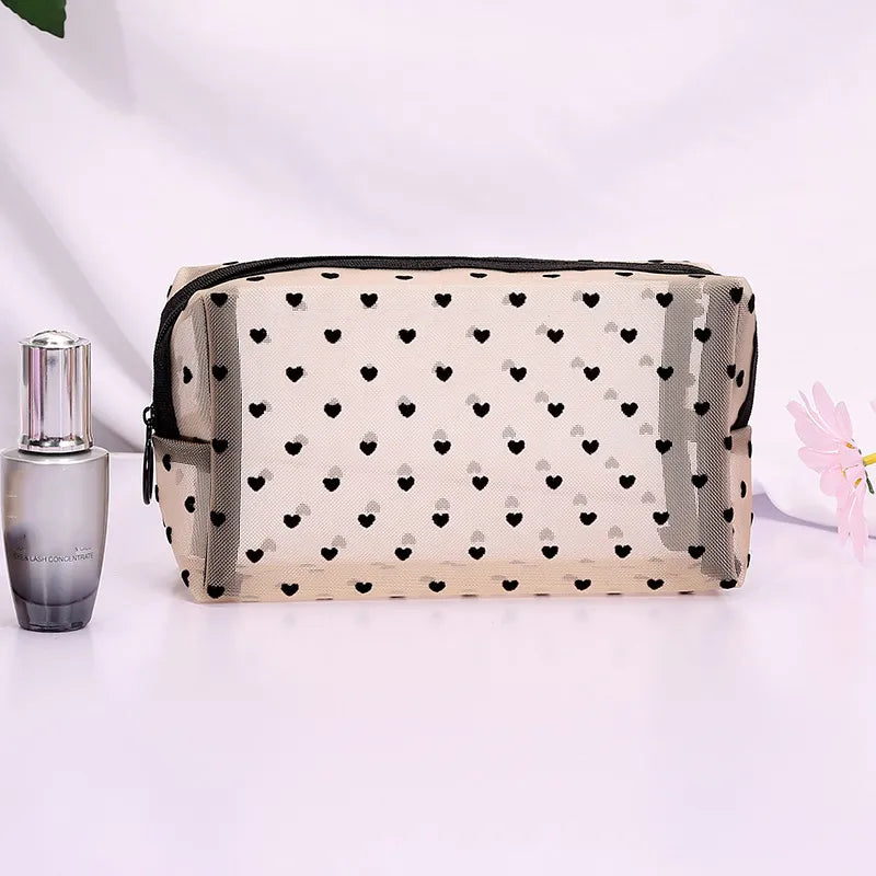 Borsa cosmetica trasparente