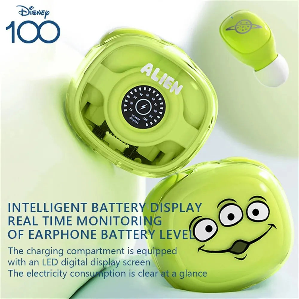 Disney Headphone Bluetooth 5.3 HiFi Stereo HD LED Digital Display