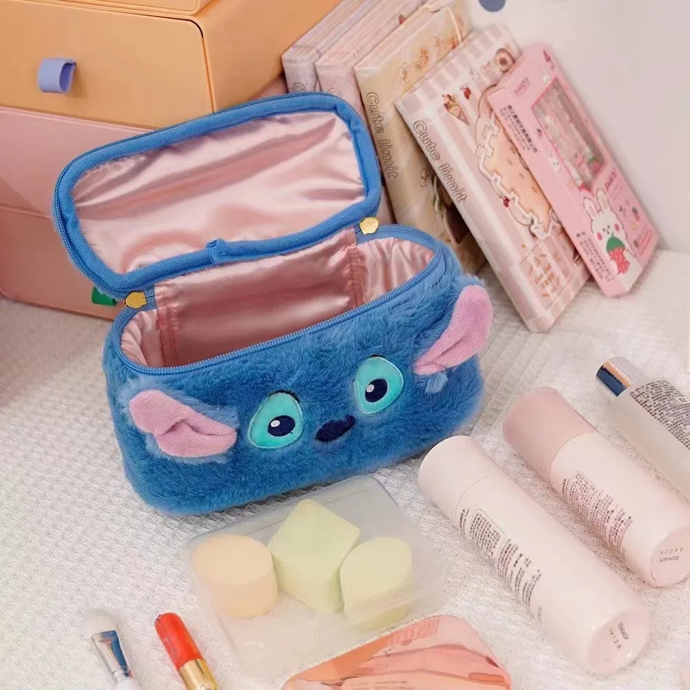 Disney Lilo und Stitch Anime Kosmetik & Schmuck Aufbewahrungstasche mit großer Kapazität