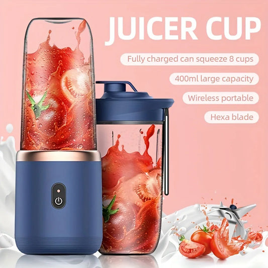 Frullatori per frutta portatili multifunzione USB a doppia tazza