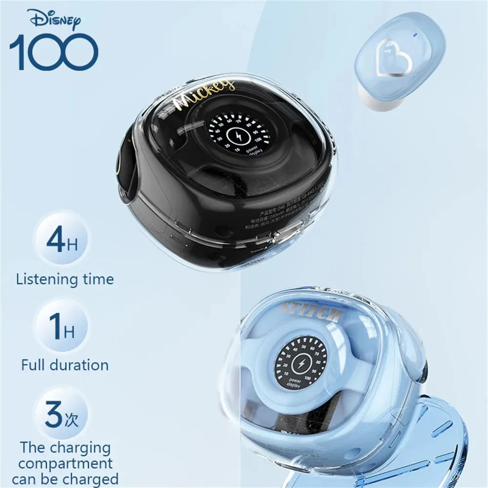 Disney Headphone Bluetooth 5.3 HiFi Stereo HD LED Digital Display