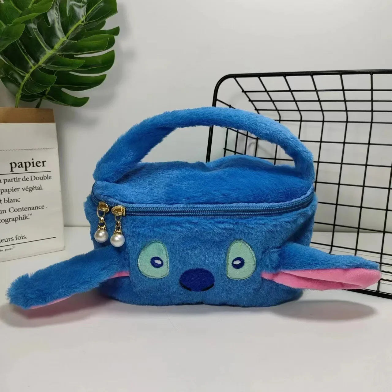 Disney Lilo und Stitch Anime Kosmetik & Schmuck Aufbewahrungstasche mit großer Kapazität