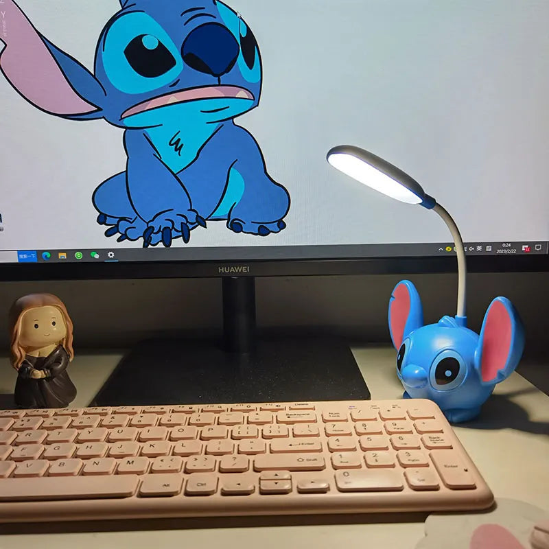Disney Lilo & Stitch LED-Schreibtischlampe mit Bleistiftspitzer