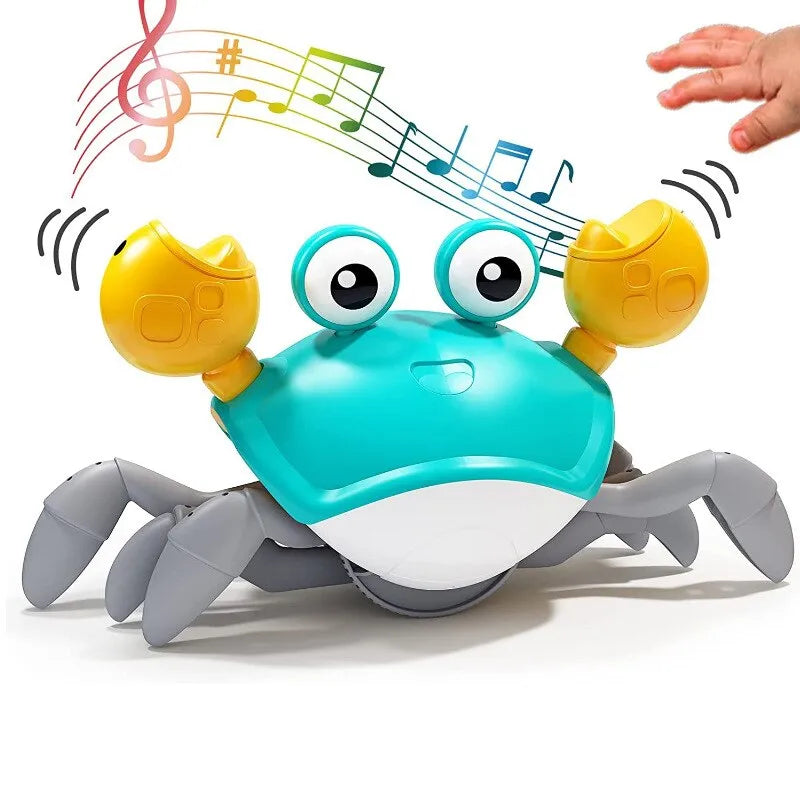 Funzione di rilevamento automatico del granchio con musica e luce