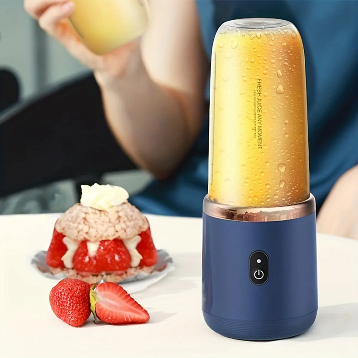 Frullatori per frutta portatili multifunzione USB a doppia tazza
