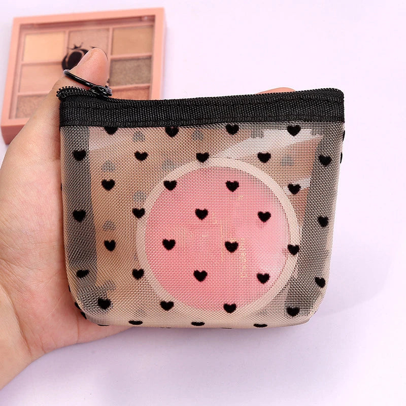 Borsa cosmetica trasparente