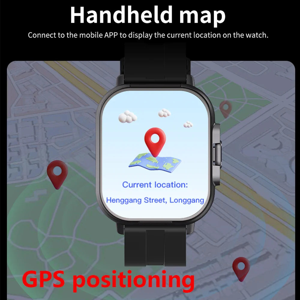T82 Smart Watch 2 in 1 mit Ohrhörern und 2-Zoll-Touchscreen