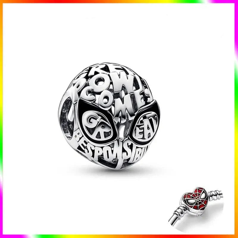 Charms compatibili con bracciale Pandora in argento 925 (collezione Avengers)