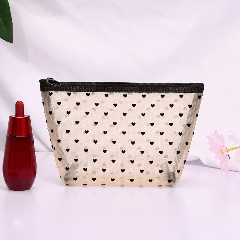 Borsa cosmetica trasparente