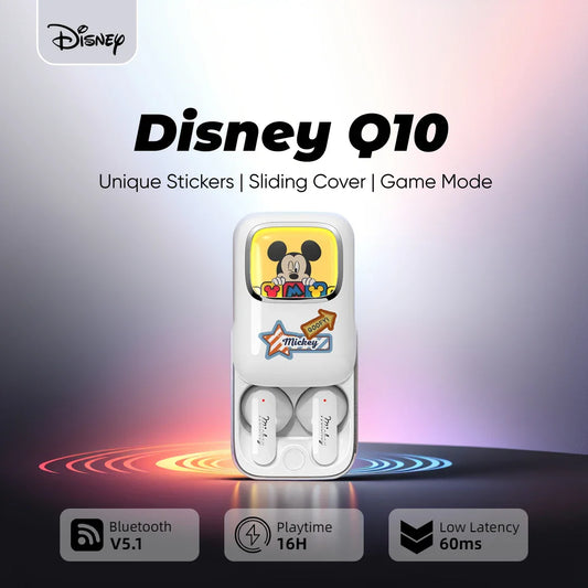 Disney Q10 TWS Bluetooth Earbuds Waterproof HIFI Sound
