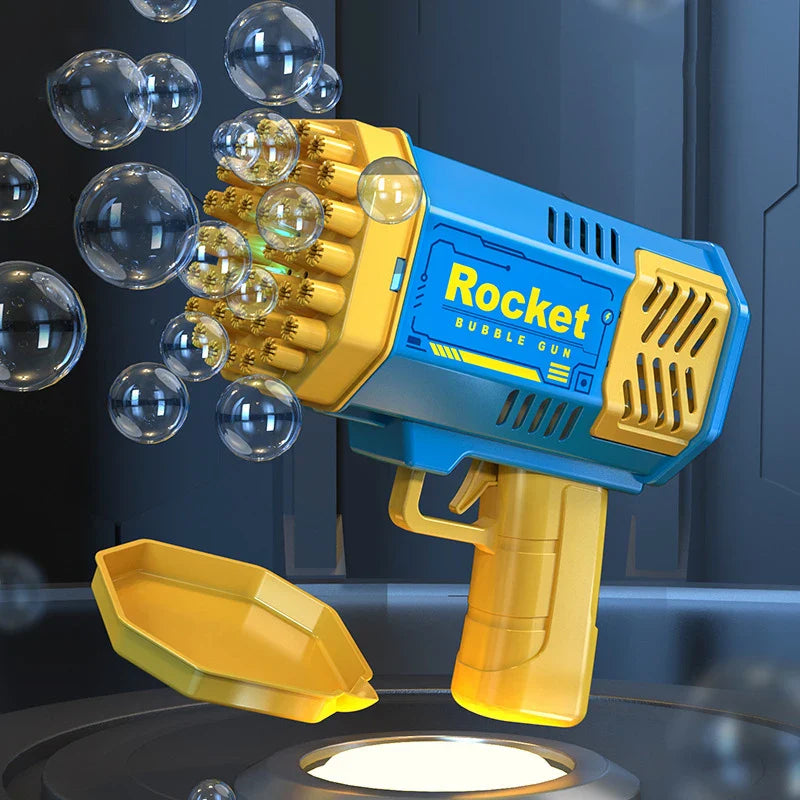 Macchina automatica per bolle di sapone con 40 fori per bambini