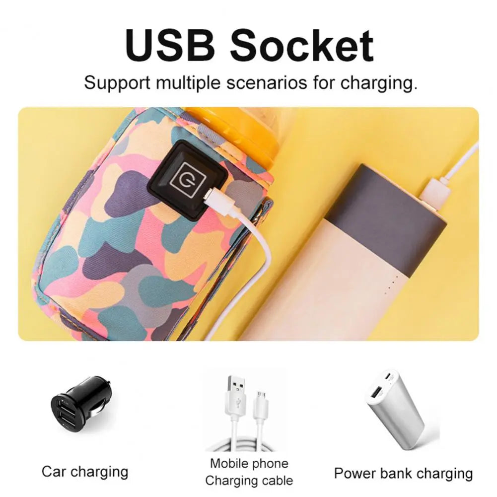 USB-Milchwasserwärmer für unterwegs