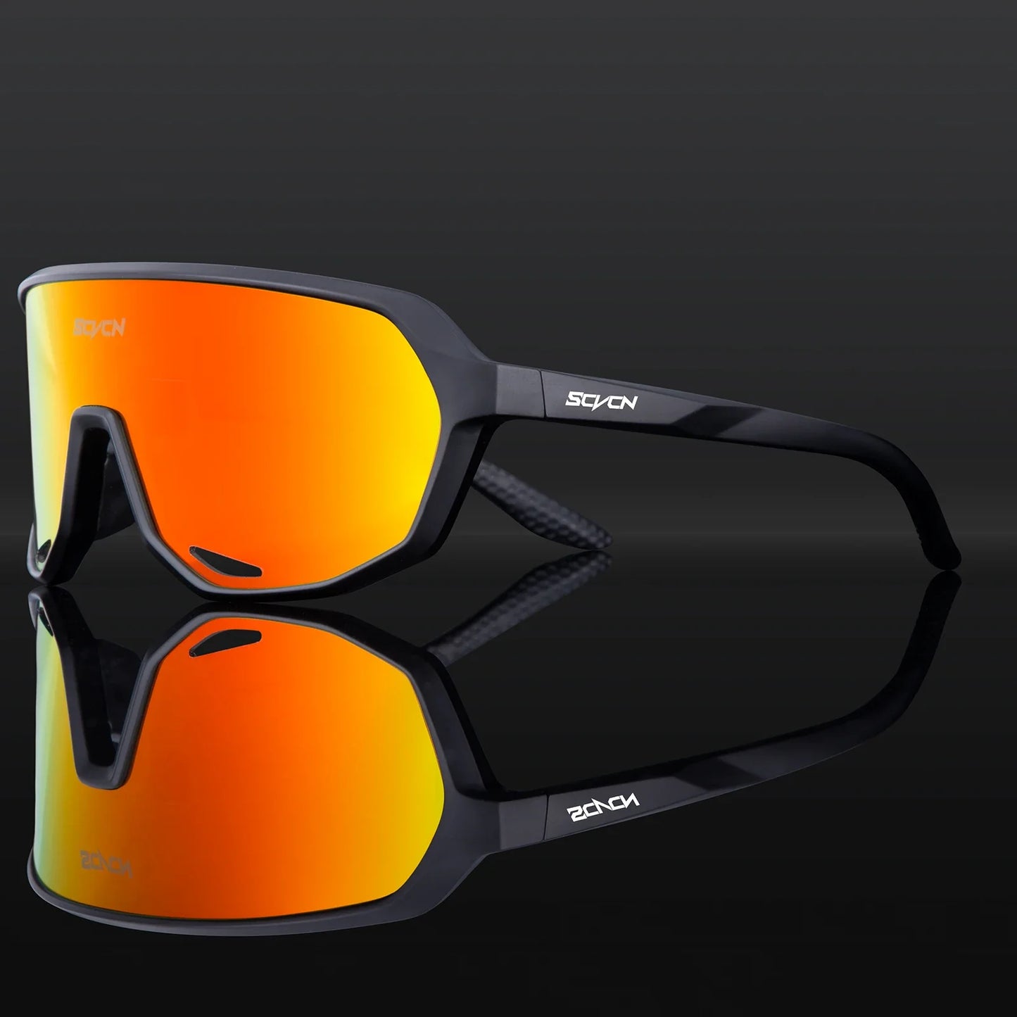 Photochrome Fahrrad-Sonnenbrille, Sportbrille für Herren, Sonne, Mountainbike, Rennrad, Fahrradbrille, Sportbrille, UV400, polarisiert, MTB