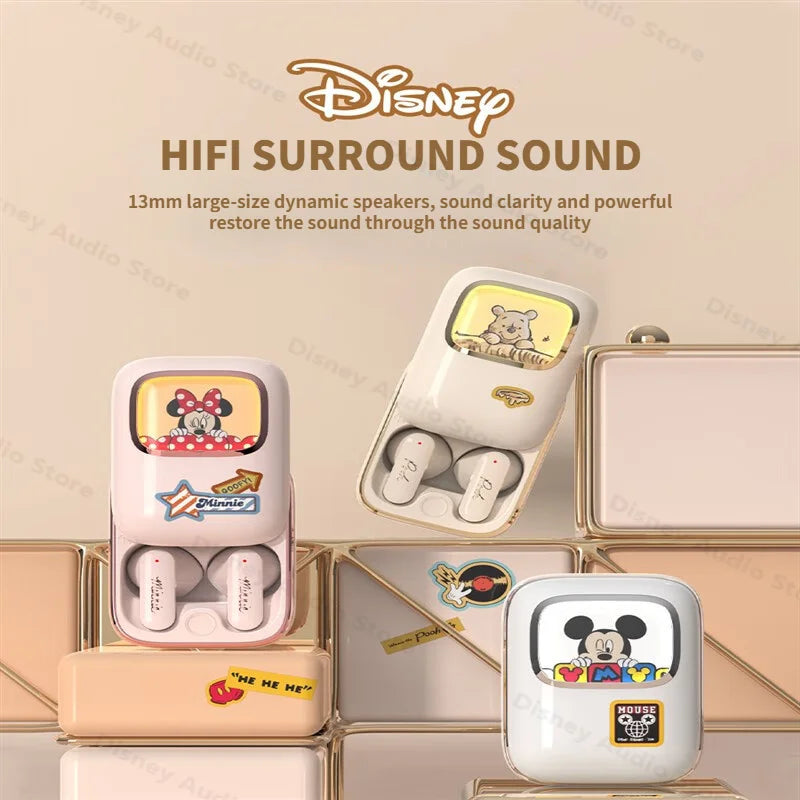 Disney Q10 TWS Bluetooth Earbuds Waterproof HIFI Sound