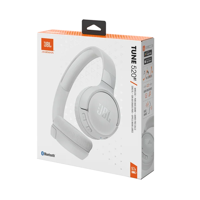 JBL TUNE 520BT Senza fili Bluetooth Headphones