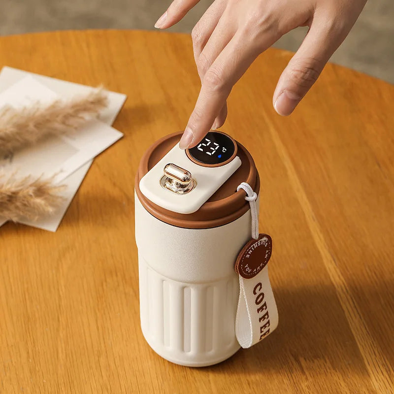 Thermos da 450 ml con display intelligente in acciaio inossidabile