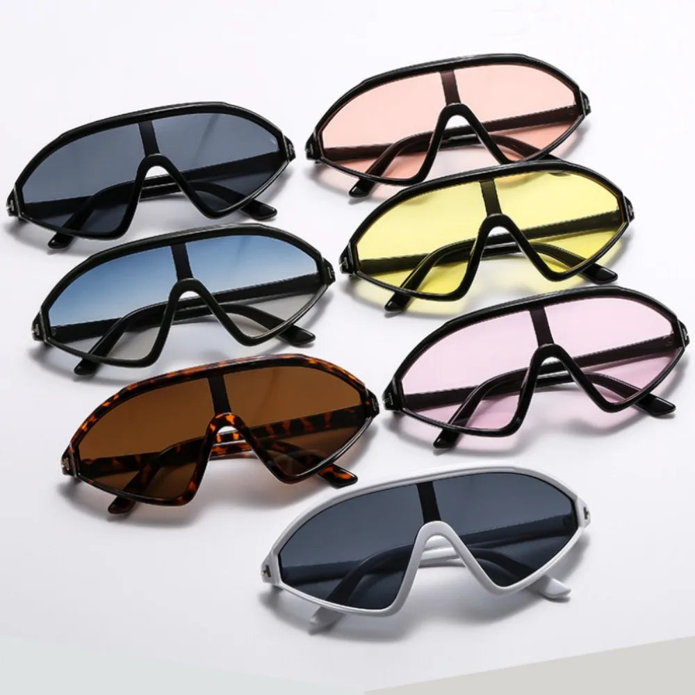 Retro Sonnenbrille TOM FORD Design Unregelmäßiger Rahmen UV400