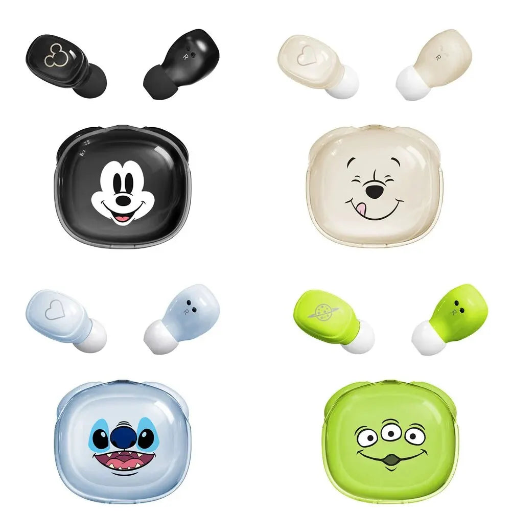 Disney Headphone Bluetooth 5.3 HiFi Stereo HD LED Digital Display