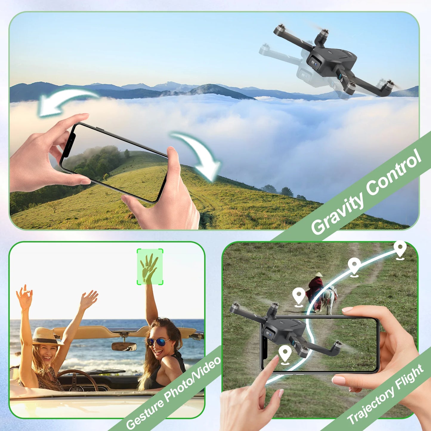 TL16 Drone 1080P HD Camera 2.4G WiFi FPV UAV Toy RC Quadcopter Brushless Motor Wide Angle Motorised lens Optical Flow Gift CO