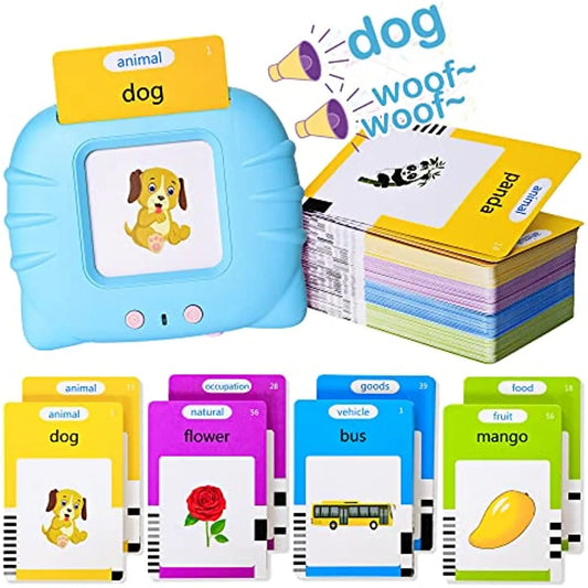 Carte parlanti Montessori, giocattoli educativi