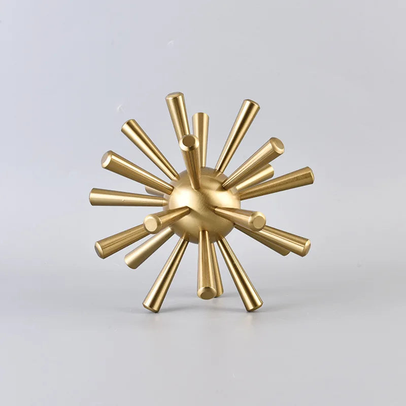 Kreativität Seeigel Handwerk Schreibtisch Ornamente