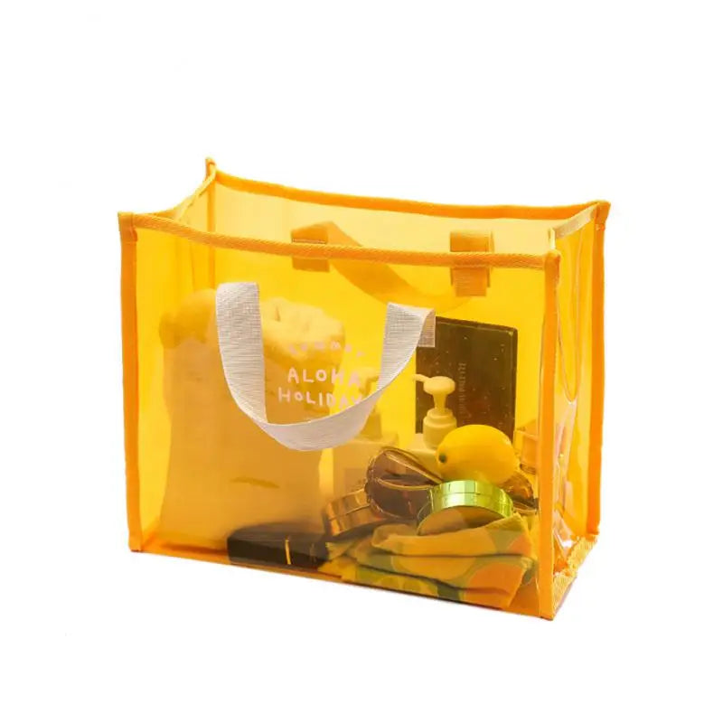 Borsa estiva alla moda in PVC trasparente