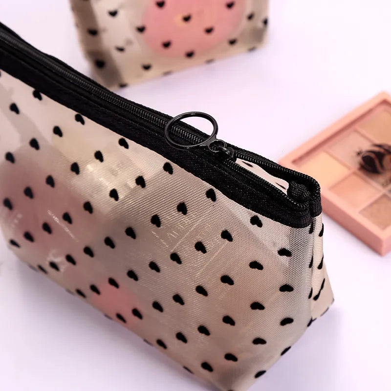 Borsa cosmetica trasparente