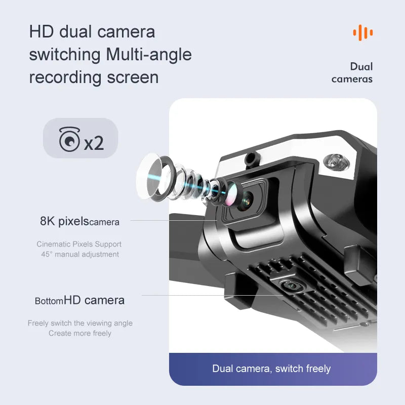KR-G6 Drone Professional 5G 8K HD Camera GPS RC