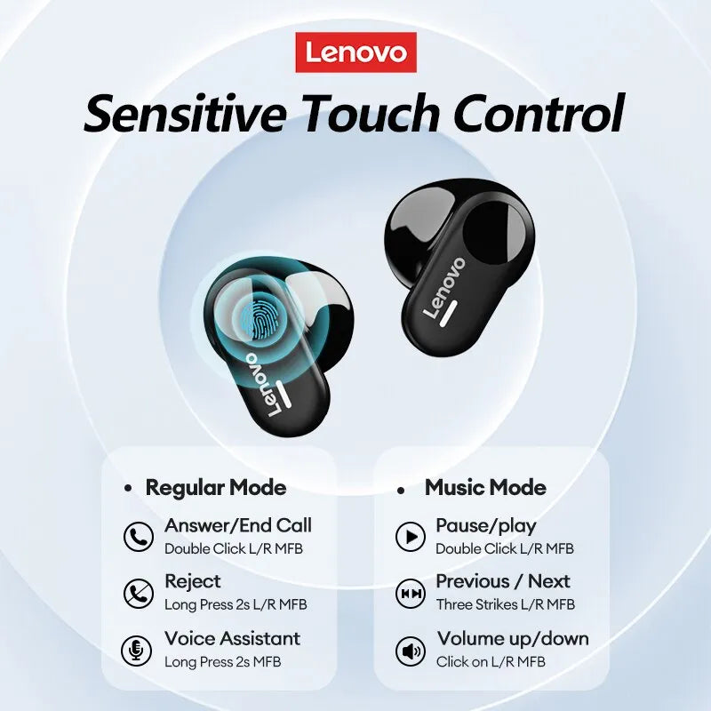 Cuffie TWS Bluetooth 5.1 Lenovo LP19