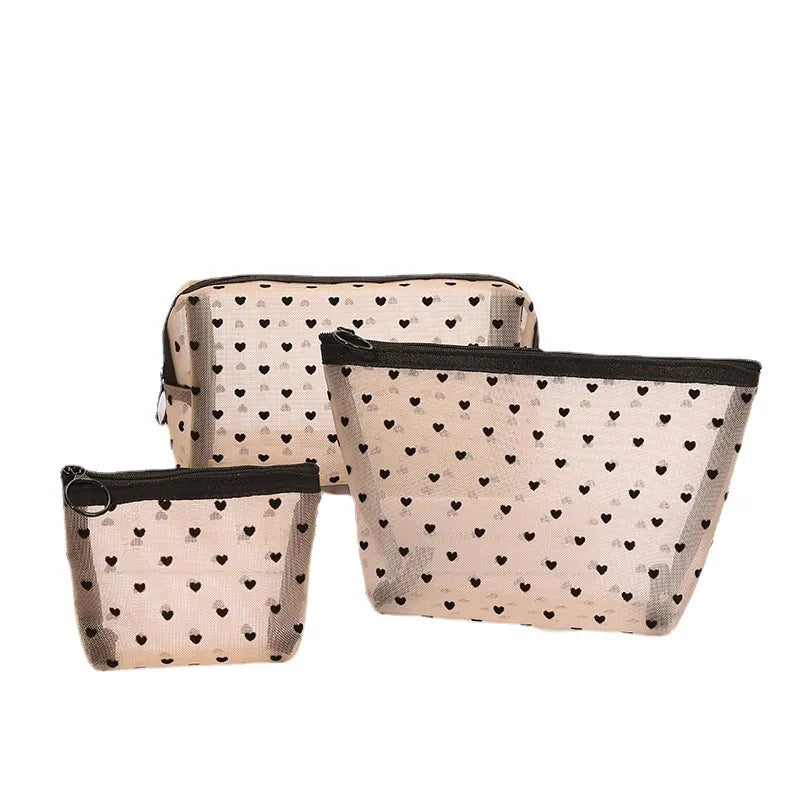 Borsa cosmetica trasparente