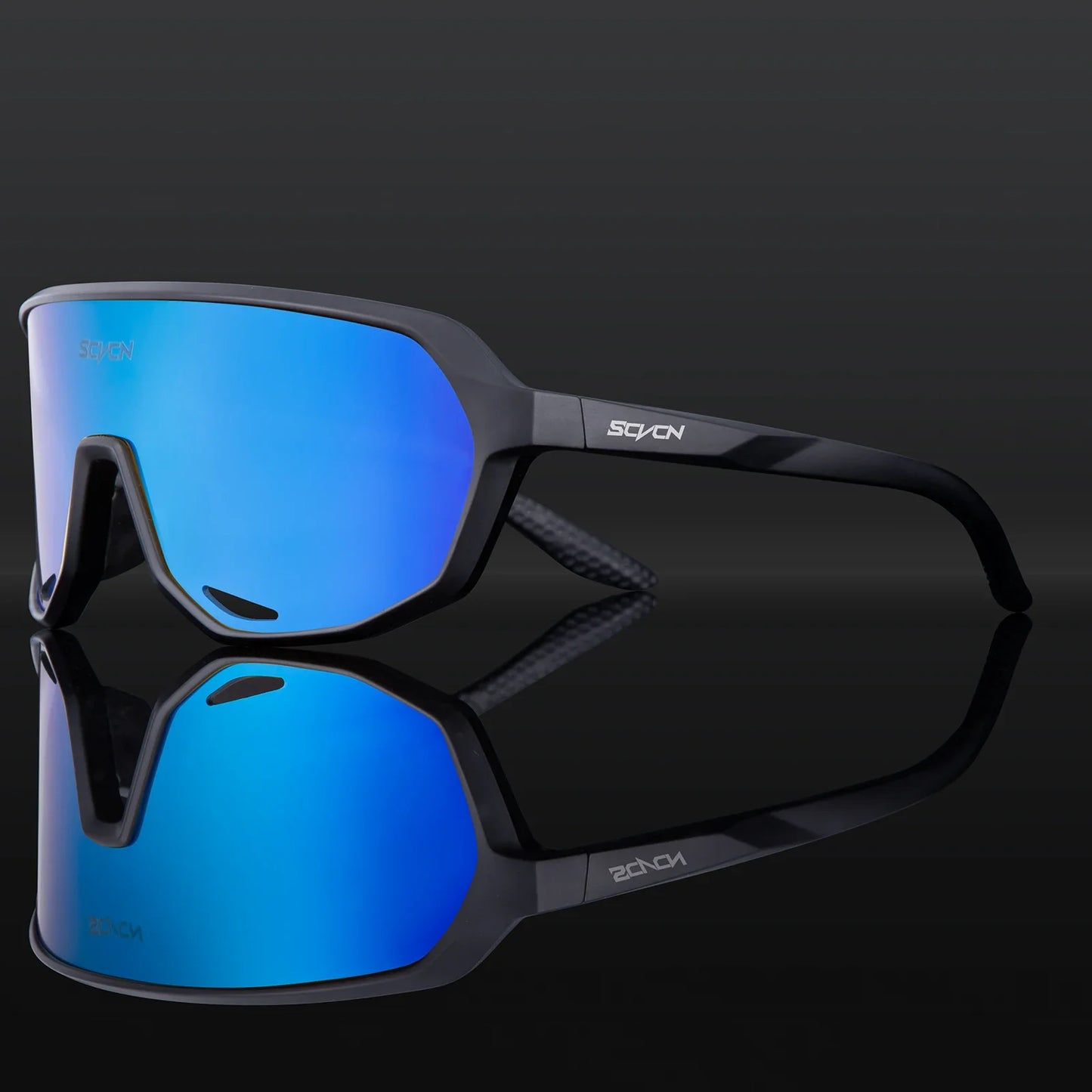 Photochrome Fahrrad-Sonnenbrille, Sportbrille für Herren, Sonne, Mountainbike, Rennrad, Fahrradbrille, Sportbrille, UV400, polarisiert, MTB