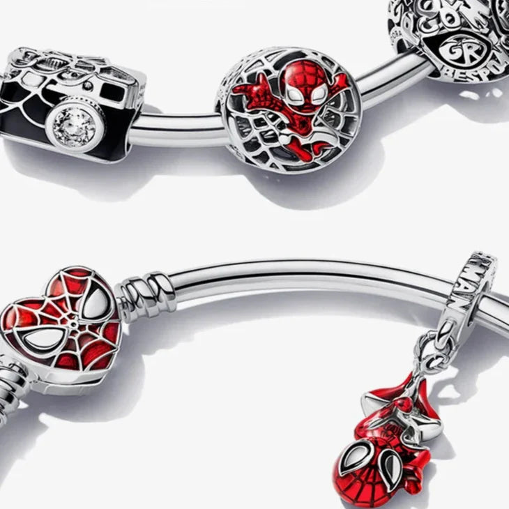 Marvel-Charms für Pandora-Armband, 925er Silber