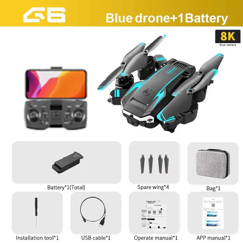 KR-G6 Drone Professional 5G 8K HD Camera GPS RC