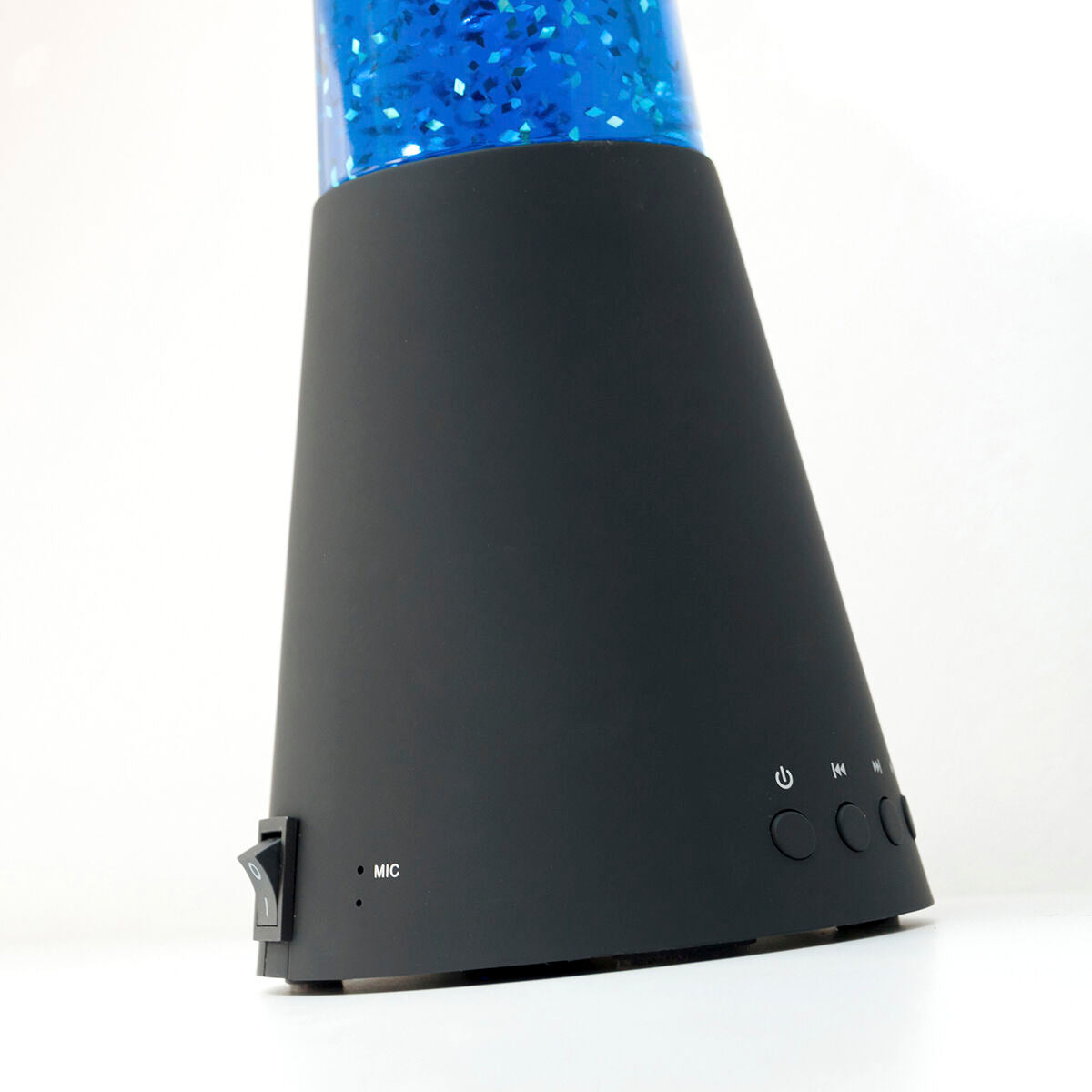 Lampada glitterata con altoparlante e microfono Flow Lamp InnovaGoods