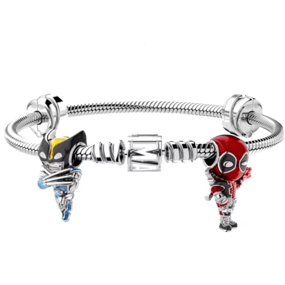 Charms compatibili con bracciale Pandora in argento 925 (collezione Avengers)