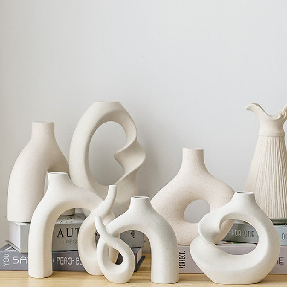 Decorazione in ceramica per vaso domestico