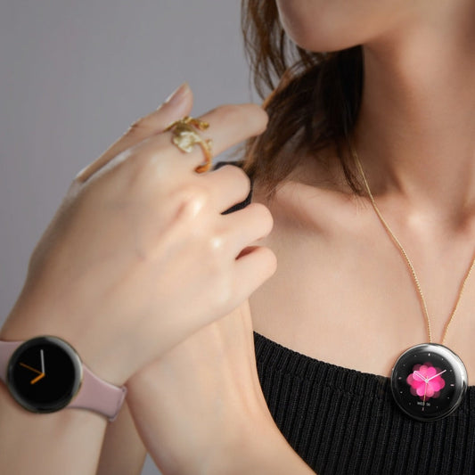 DM75 Smartwatch con ciondolo FULL HD AMOLED con cinturino e collana