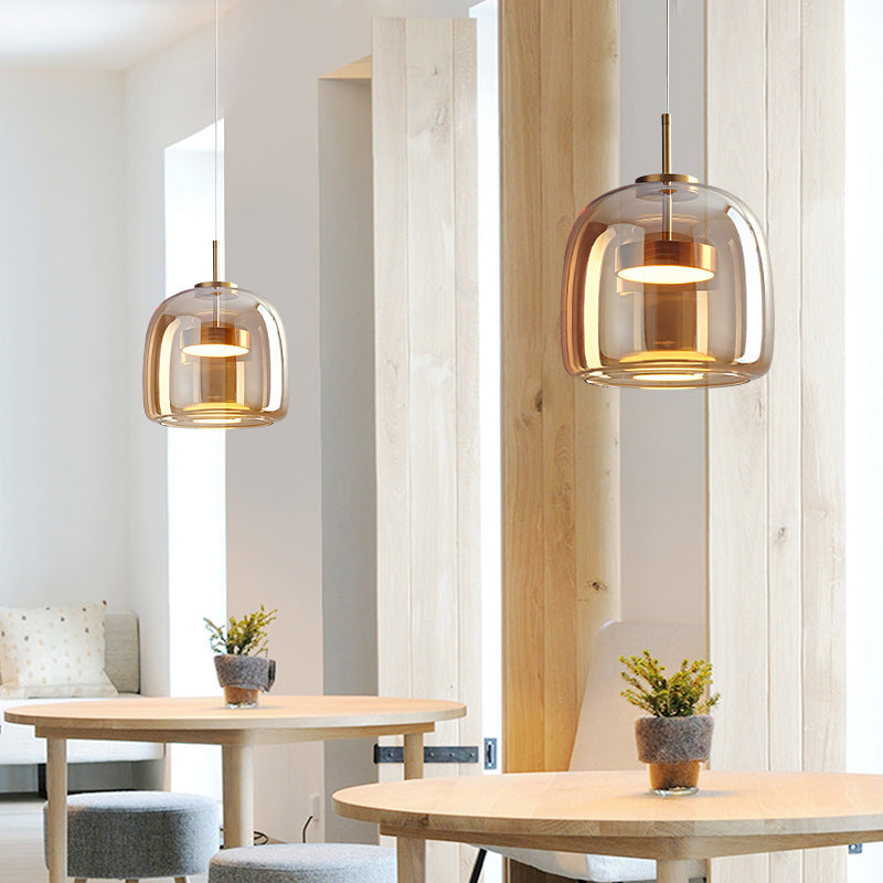 Italienischer minimalistischer Aschenbecher aus Glas für Schlafzimmer und Nachttisch