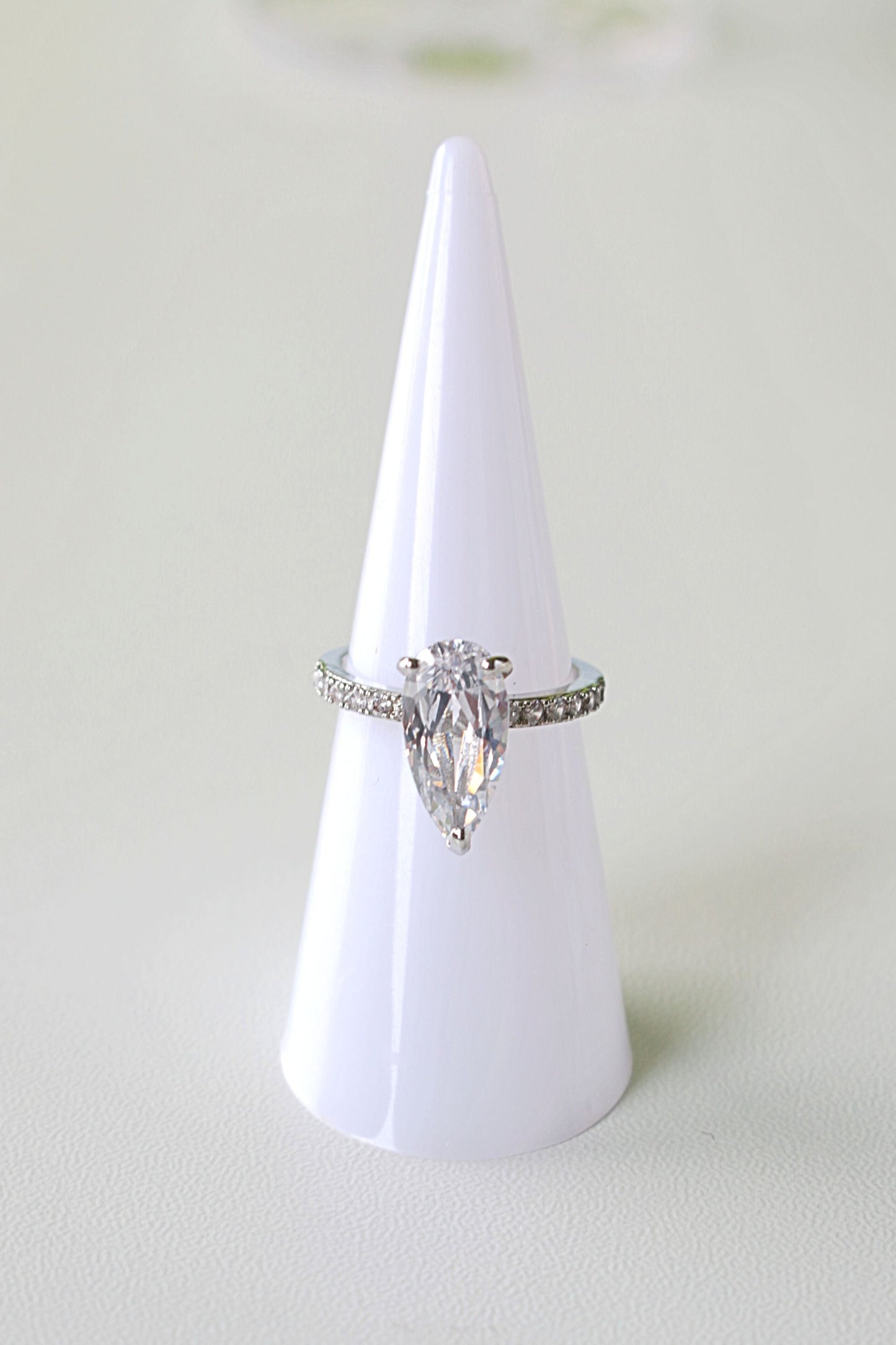 "Royal" | 925 Silber Birnen Cocktail Ring