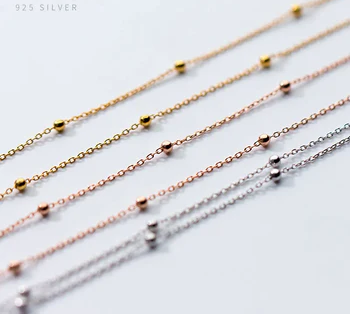 Collana con ciondolo in argento sterling 925, squisita, color rosa e oro, per donna