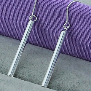 Orecchini pendenti rotondi in argento sterling 925 per donna, gioielli da matrimonio, fidanzamento, festa, moda