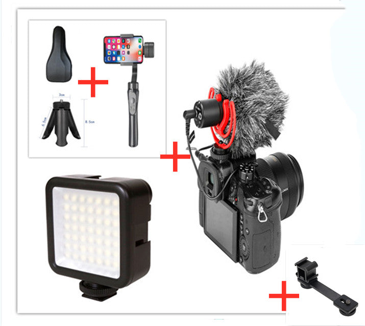 Stabilizzatore cardanico per telefono portatile, treppiede PTZ a 3 assi, anti-vibrazione per vlog su smartphone