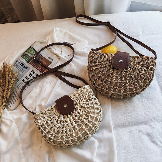 Pastorale windgewebte Tasche